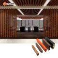 Composite Wood Decing in Shandong Wood WPC Timber Tubes